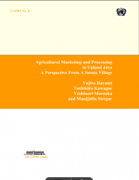 Agricultural Marketing and Processing in Upland Java (A Perspective From A Sunda Village)